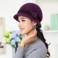 Rabbit Fur Fedora Hat