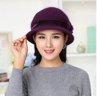 Rabbit Fur Fedora Hat