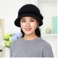 Rabbit Fur Fedora Hat