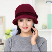 Rabbit Fur Fedora Hat