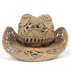 Handmade Weave Cowboy Hat