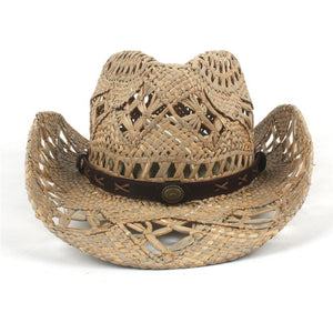 Handmade Weave Cowboy Hat