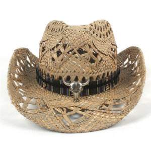 Handmade Weave Cowboy Hat