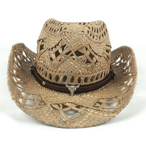 Handmade Weave Cowboy Hat