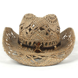 Handmade Weave Cowboy Hat