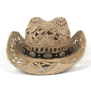 Handmade Weave Cowboy Hat