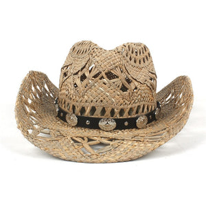 Handmade Weave Cowboy Hat