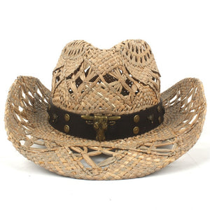 Handmade Weave Cowboy Hat