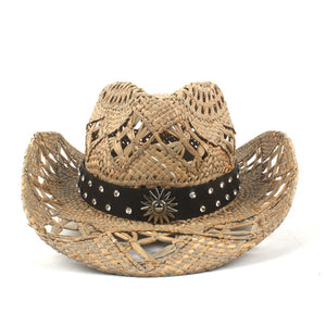 Handmade Weave Cowboy Hat