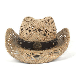 Handmade Weave Cowboy Hat