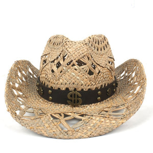 Handmade Weave Cowboy Hat