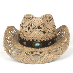 Handmade Weave Cowboy Hat