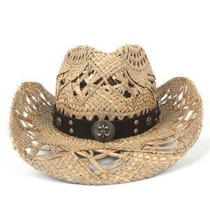 Handmade Weave Cowboy Hat