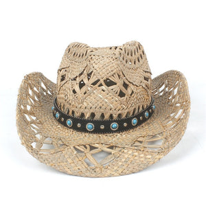 Handmade Weave Cowboy Hat