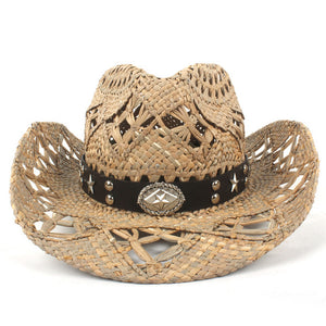 Handmade Weave Cowboy Hat