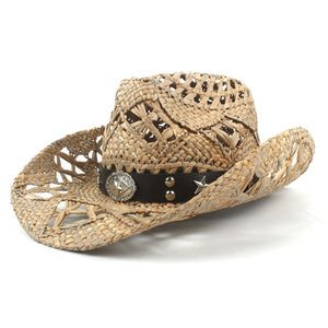 Handmade Weave Cowboy Hat