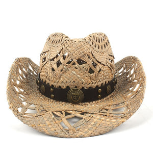 Handmade Weave Cowboy Hat