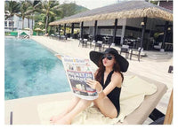 Large Brimmed Straw Sun Hat