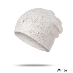 FOIL CUFFED BEANIE