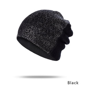FOIL CUFFED BEANIE