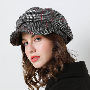 Plaid Vintage Baseball Cap