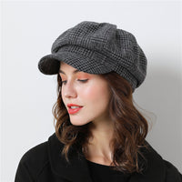 Plaid Vintage Baseball Cap