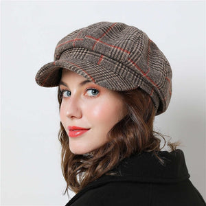 Plaid Vintage Baseball Cap