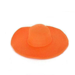 Large Brimmed Straw Sun Hat