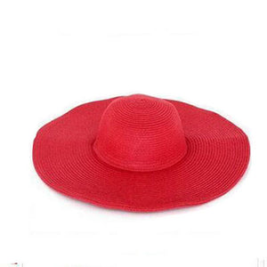 Large Brimmed Straw Sun Hat