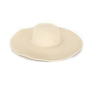 Large Brimmed Straw Sun Hat
