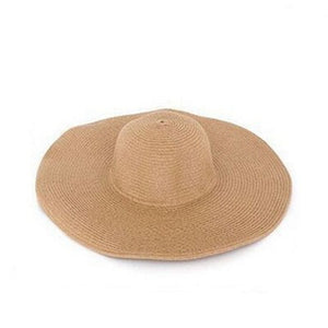 Large Brimmed Straw Sun Hat