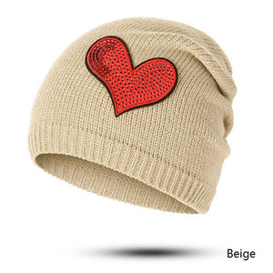 FOIL CUFFED BEANIE