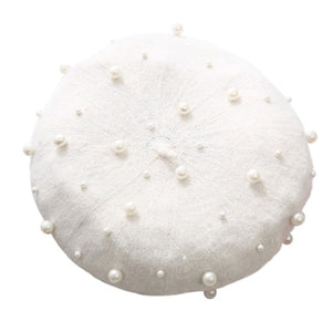 Wool Pearl Beret