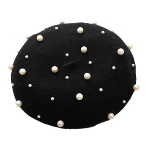 Wool Pearl Beret