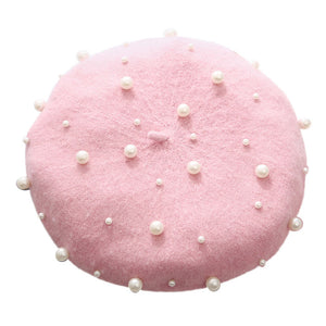 Wool Pearl Beret