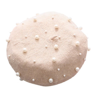 Wool Pearl Beret