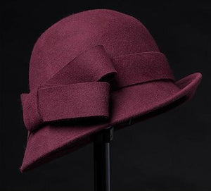 Asymmetric Bowknot Cowboy Hat