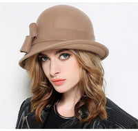 Asymmetric Bowknot Cowboy Hat