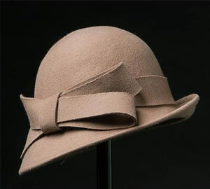 Asymmetric Bowknot Cowboy Hat