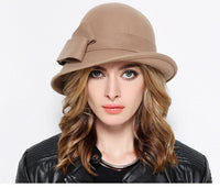 Asymmetric Bowknot Cowboy Hat