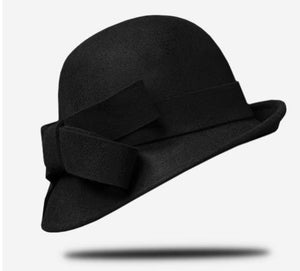 Asymmetric Bowknot Cowboy Hat