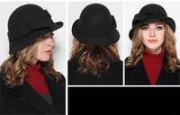 Asymmetric Bowknot Cowboy Hat