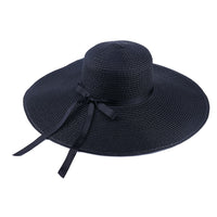 Raffia Wide Brim Straw Hat