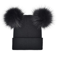Double Ball Pom Beanie