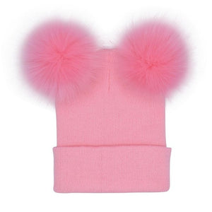 Double Ball Pom Beanie